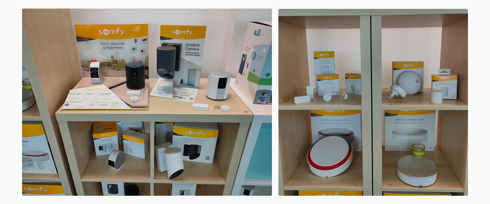 Produits chez Somfy Protect.